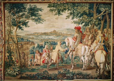 The Surrender of Marsal in 1662 by Charles Le Brun