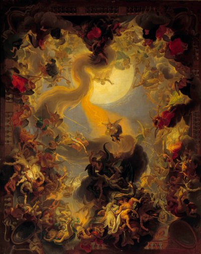 The Fall of the Rebel Angels by Charles Le Brun