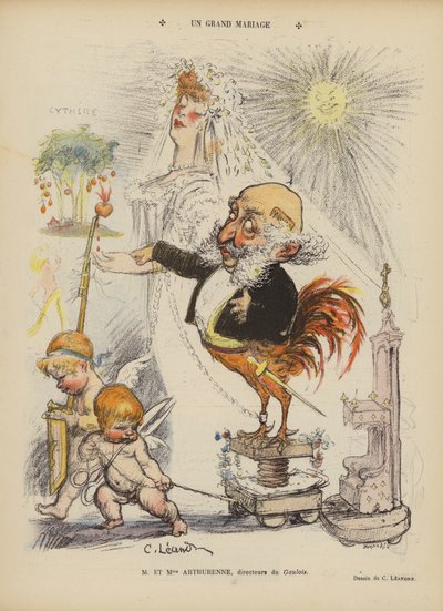 A grand marriage by Charles Leandre