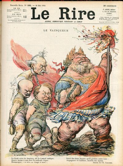 Cover of Le Rire, Satirical in Colors by Charles Leandre