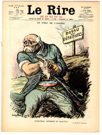 Cover of The Red Laughter, Satirical in Colors by Charles Leandre