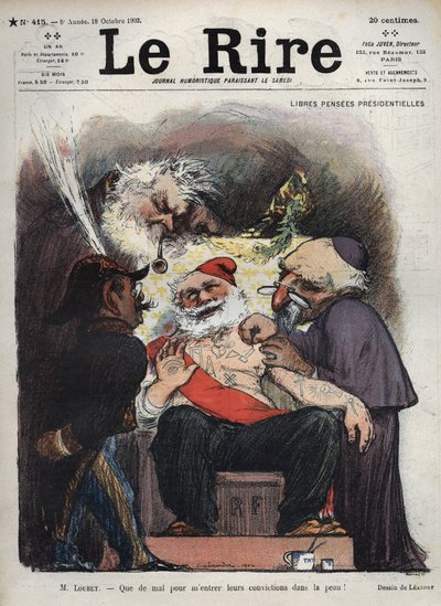 Emile Loubet - Free Presidential Pensions - Mr Loubet - It