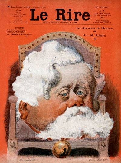 Frontpage of French satirical paper 