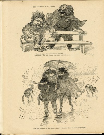 Illustration by Charles Leandre in Le Rire by Charles Leandre