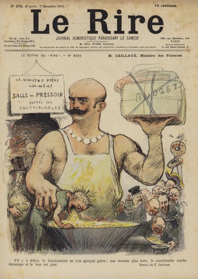 Illustration for Le Rire by Charles Leandre