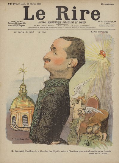 Illustration for Le Rire by Charles Leandre