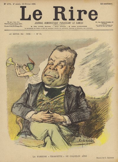 Illustration for Le Rire by Charles Leandre