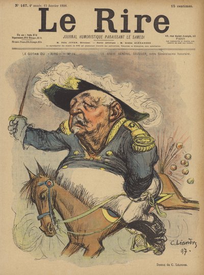 Illustration for Le Rire by Charles Leandre