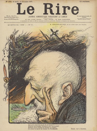 Illustration for Le Rire by Charles Leandre