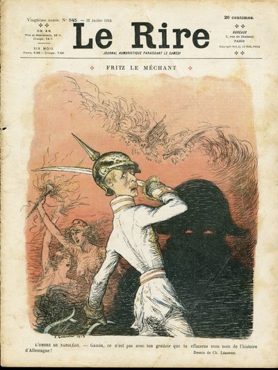 Illustration of Charles Leandre (1862-1934) for the Cover of Le Rire by Charles Leandre