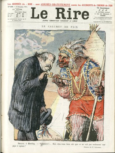 Illustration of Charles Leandre for the Cover of Le Lire by Charles Leandre