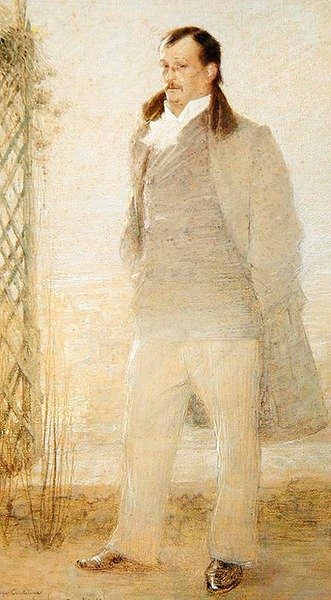 Portrait of Georges Courteline by Charles Leandre