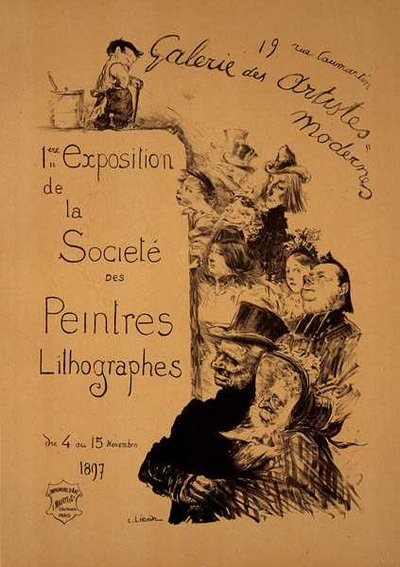 Reproduction of a poster advertising 