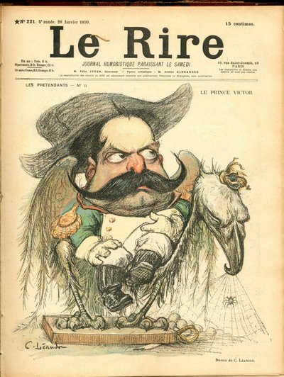 The Laughter, Satirical in Colors by Charles Leandre