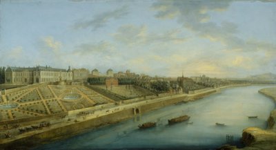 Passy and Chaillot Seen from Grenelle, circa 1743 by Charles Leopold Grevenbroeck