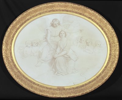 A scene illustrating lines 979-995 from Comus by John Milton by Charles Lock Eastlake