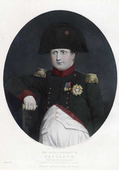 Latest Portrait of Napoleon on Board the Bellerophon by Charles Lock Eastlake