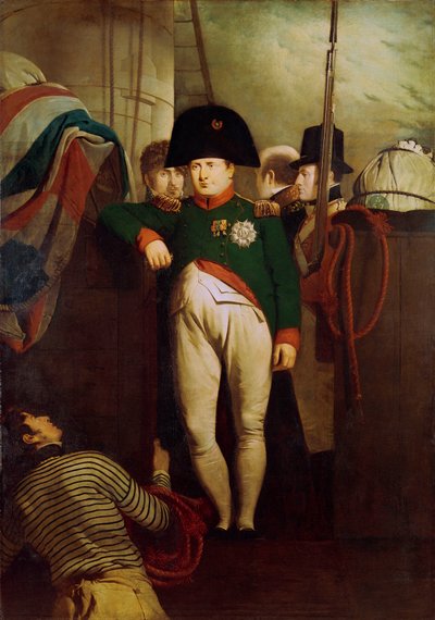 Napoleon Bonaparte on board the 
