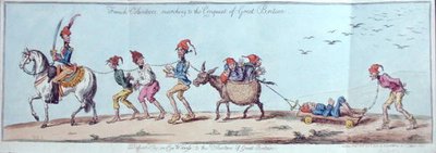 French Volunteers marching to the Conquest of Great Britain by Charles Lorraine (after) Smith