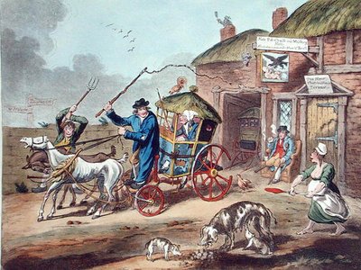 Posting in Ireland by Charles Lorraine (after) Smith