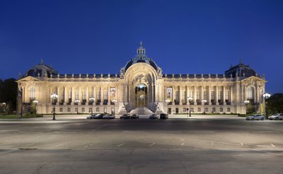 Facade of the Petit Palais in Paris by Charles Louis Girault