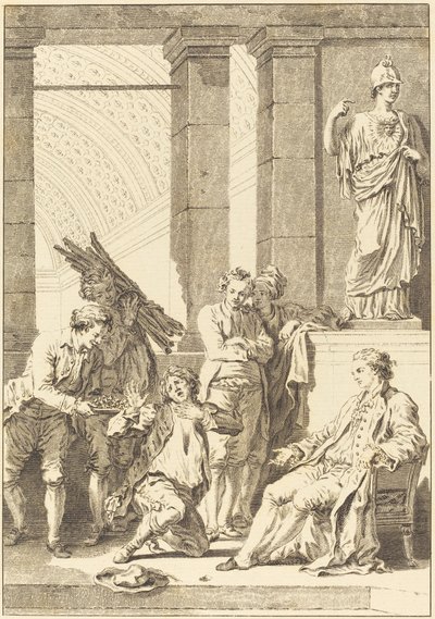 The Peasant by Charles Louis Lingée after Jean Honoré Fragonard