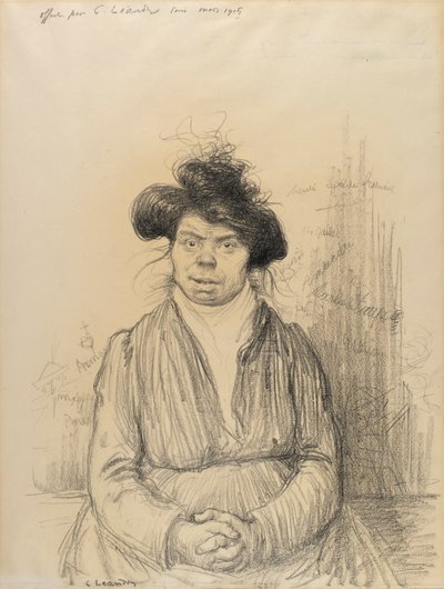 Peasant Woman by Charles Lucien Leandre