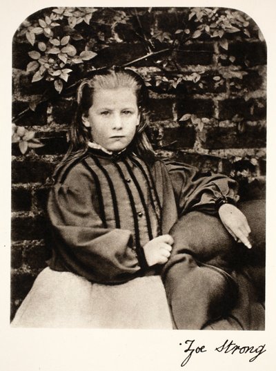 Zoe Strong, 10th October 1863 by Charles Lutwidge Dodgson