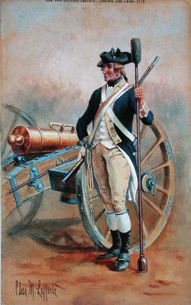 Gunner, New York Artillery by Charles MacKubin Lefferts