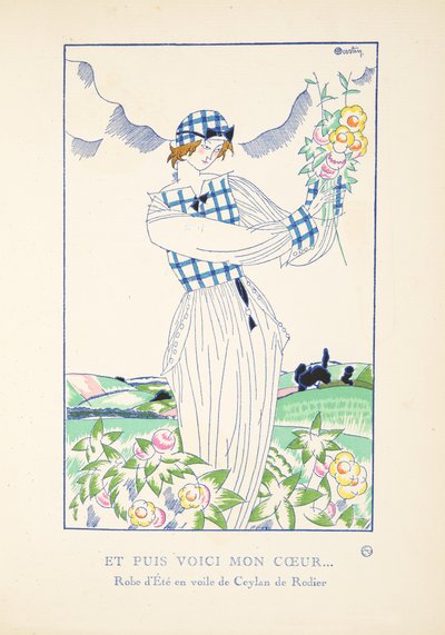 And Then Here Is My Heart?, from a Collection of Fashion Plates by Charles Martin