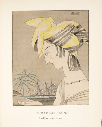 Le Madras Jaune, from a Collection of Fashion Plates by Charles Martin