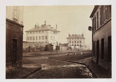 Barriere dItalie, from the Rue Gerard, Paris by Charles Marville