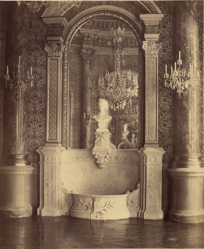 Interior of a Palace, Probably the Hotel de Ville, Paris by Charles Marville