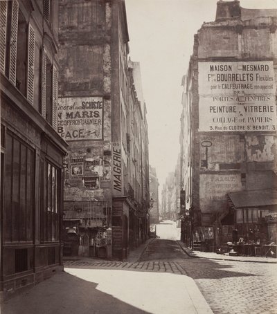 Rue Saint-Jacques, 1864-before February 1867 by Charles Marville