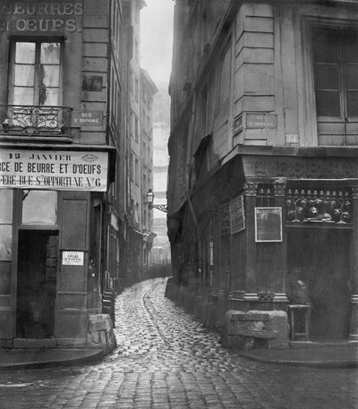 Rue Tirechape, from rue St. Honore, Paris, 1858-78 by Charles Marville