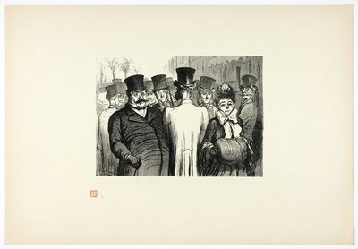 Le Boulevard des Italiens, from Tirage Unique de Trente-Six Bois by Charles Maurand