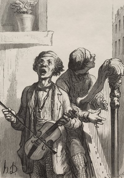 Street Singers by Charles Maurand