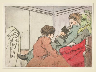 Woman with a Cat by Charles Maurin
