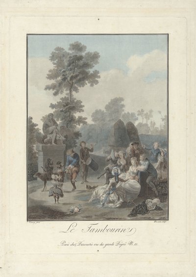 The Drummer (Le Tambourin) by Charles Melchior Descourtis