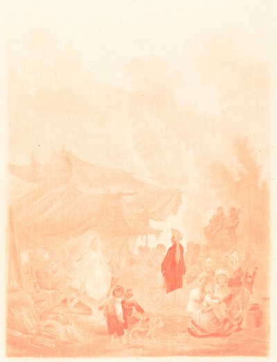 Village Wedding, 1785 by Charles Melchior Descourtis