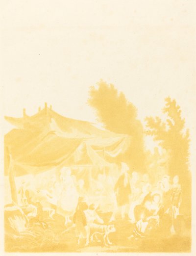 Village Wedding by Charles Melchior Descourtis after Nicolas Antoine Taunay