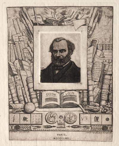 Armand Gueraud of Nantes, Printer and Man of Letters by Charles Meryon