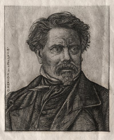 Benjamin Fillon, Man of Letters, 1862 by Charles Meryon