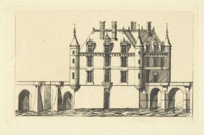 Chateau de Chenonceau by Charles Meryon