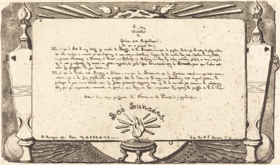 "Lunar" Law, 1st Plate by Charles Meryon
