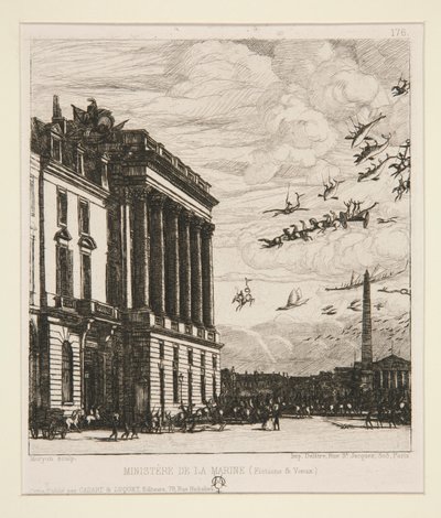 Ministry of the Navy by Charles Meryon