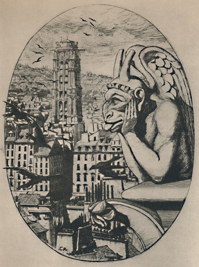 Le Stryge 8th State by Charles Meryon