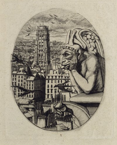 The Stryge by Charles Meryon