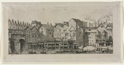 View of Part of the City of Paris Toward the Close of the 17th Century, 1861 by Charles Meryon