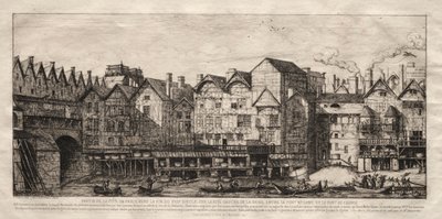 View of Part of the City of Paris, Towards the Close of the 17th Century by Charles Meryon